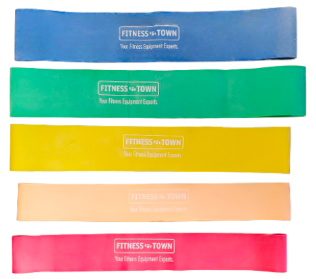 Fitness Town Fit Loops five colours weights