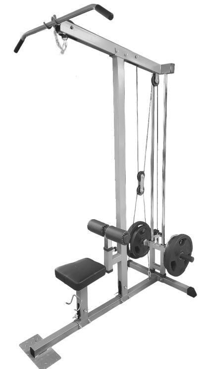 Fitness Town Plate Loaded Lat Pulldown with 2" Adaptor