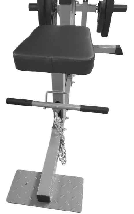 Fitness Town Plate Loaded Lat Pulldown with 2" Adaptor seat