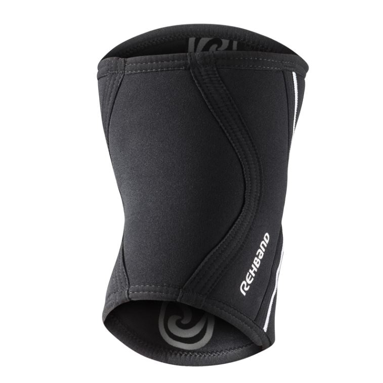 Rehband Rx Line Elbow Sleeve 5mm Neoprene - Black