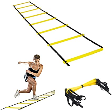 360 Athletics Agility Ladder in use