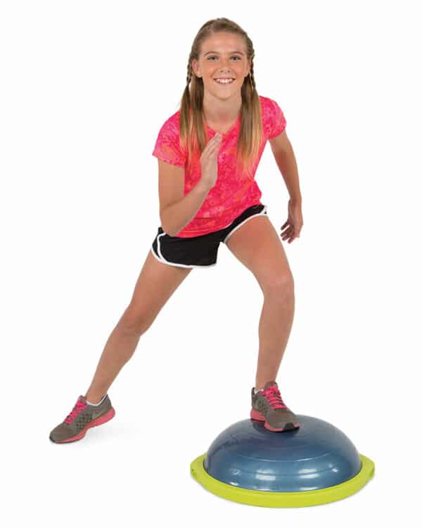 BOSU Sport Balance Trainer in use kids