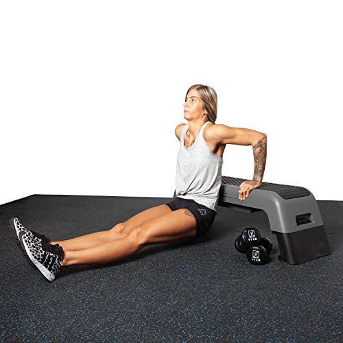 Fitness Town Multi-Step Bench Combo in use