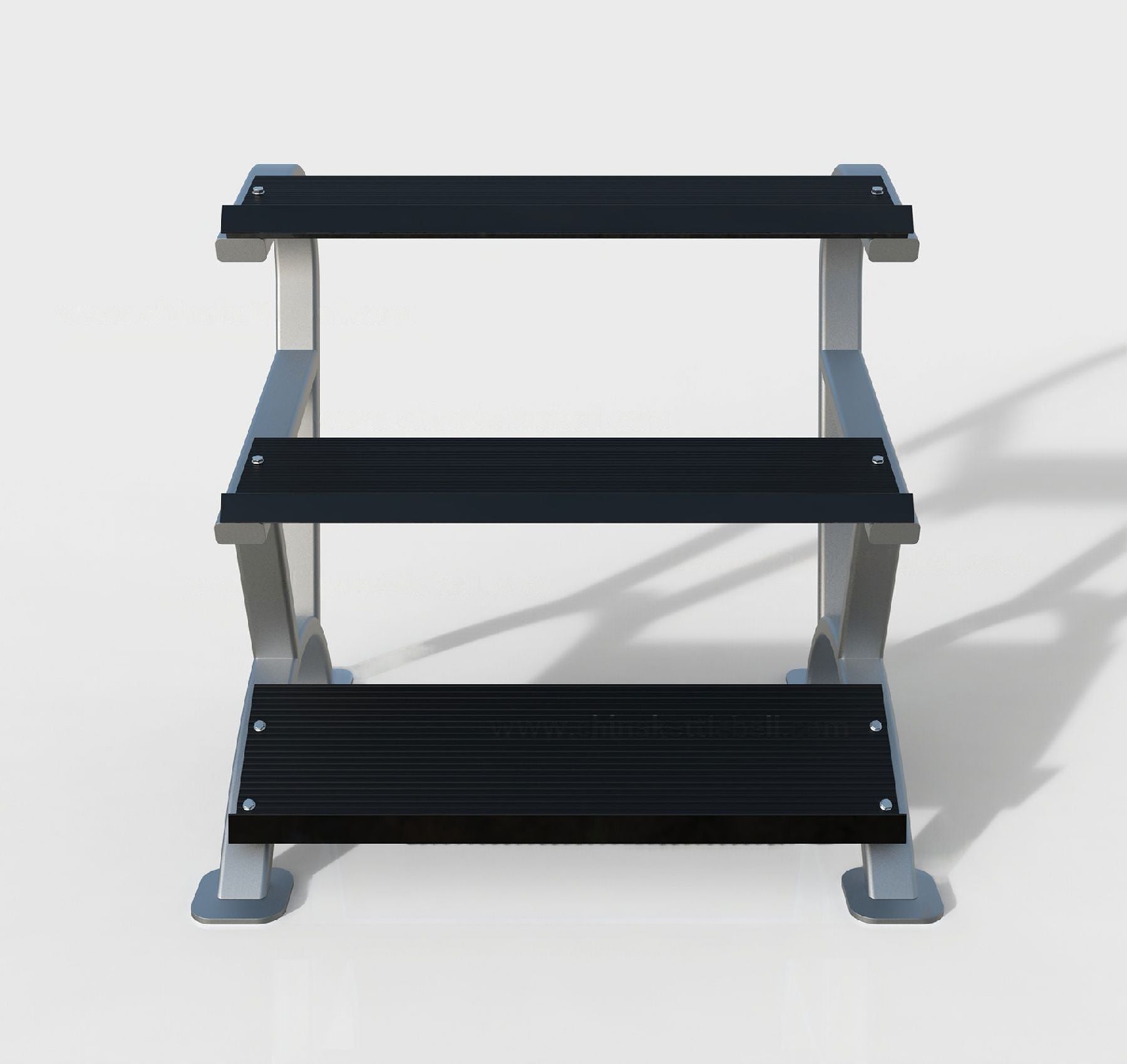 Fitness Town Hex Dumbbell Rack - 3 Tier front