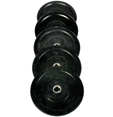 Fitness Town Rubber Bumper Plates vertical