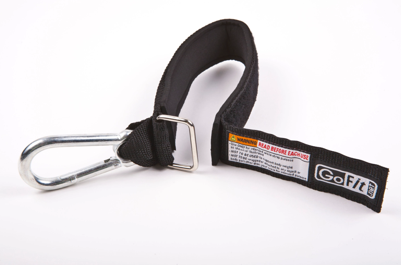 GoFit ProGym Extreme carabiner ankle straps