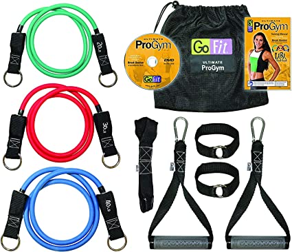 GoFit Ultimate ProGym kit contents