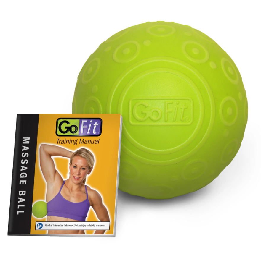 GoFit Massage Ball with training manual