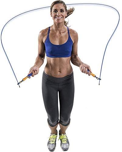 GoFit 9' Pro Cable Jump Rope in use