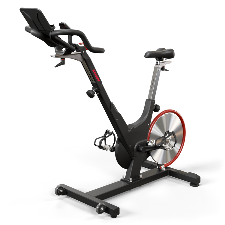 Keiser M3i Media Tray on bike