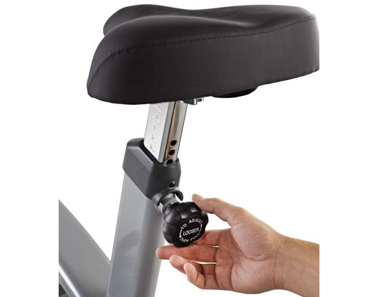 LifeSpan Fitness C7000i Pro Series Upright Bike seat adjustment