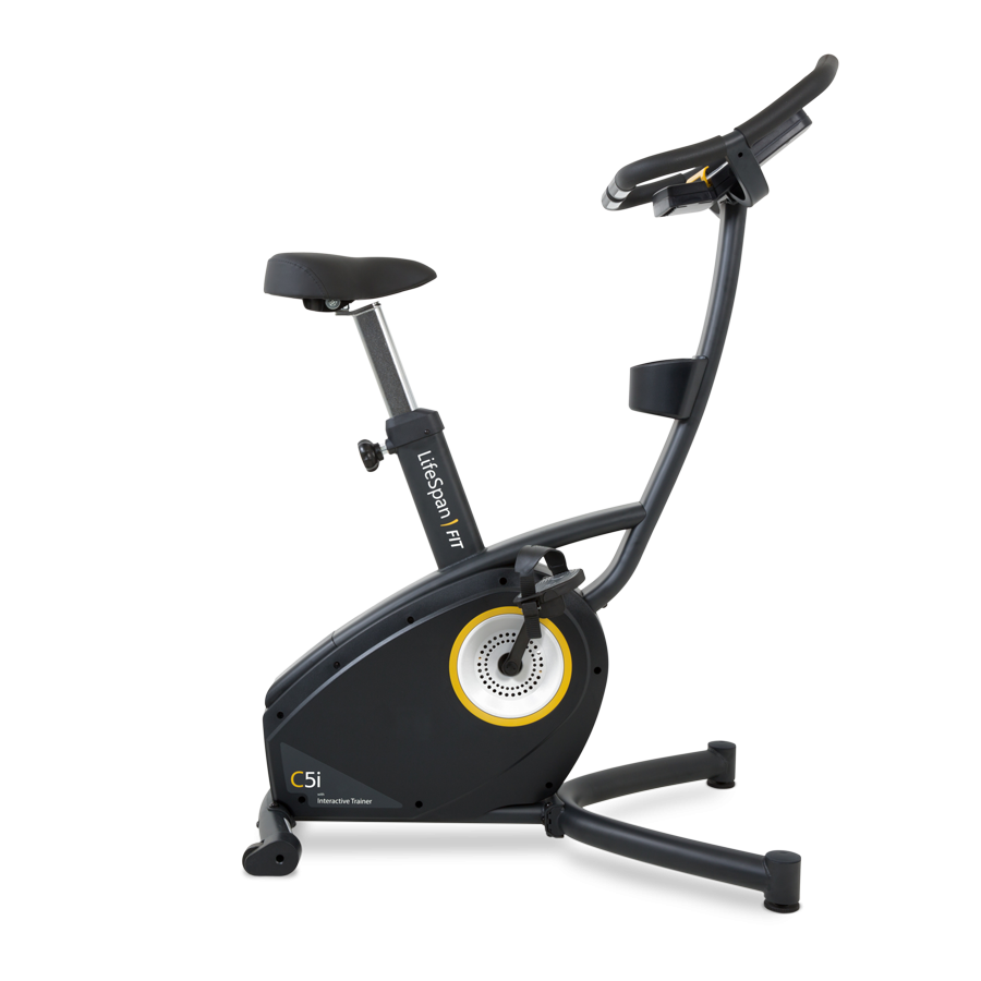 LifeSpan Fitness C5i Upright Bike side