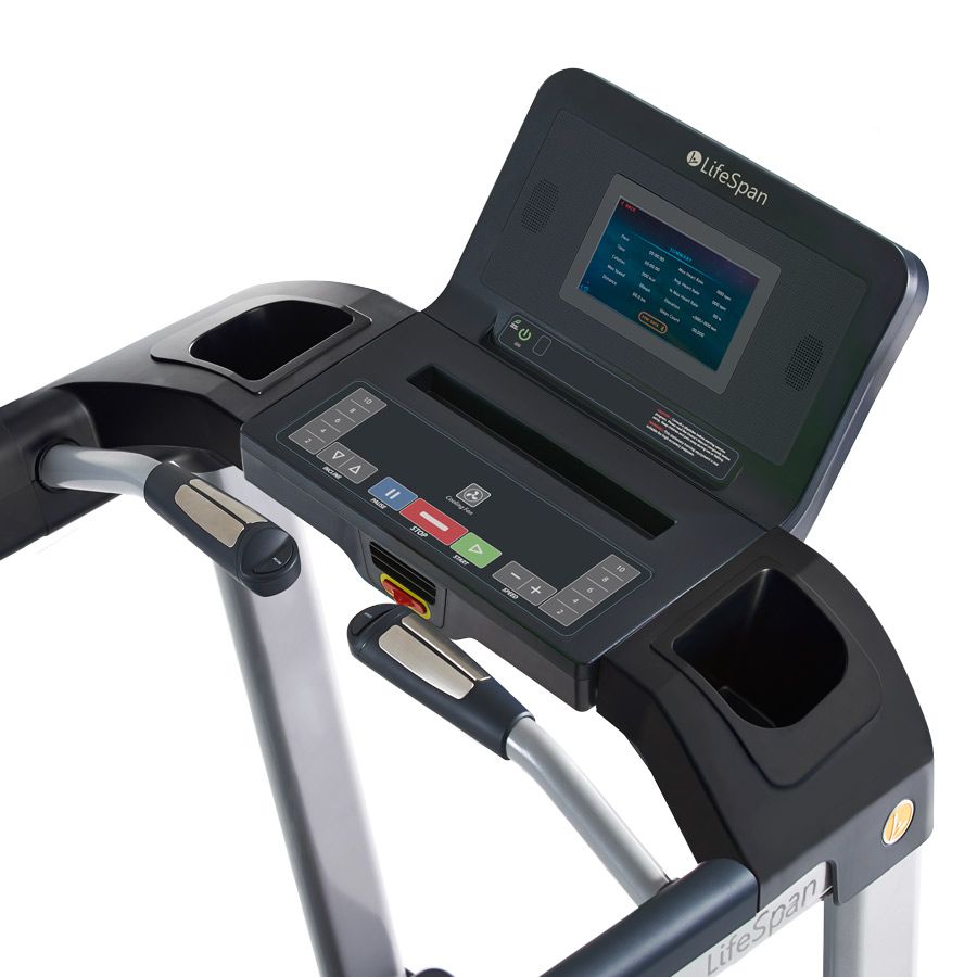 LifeSpan Fitness TR3000i Folding Treadmill console