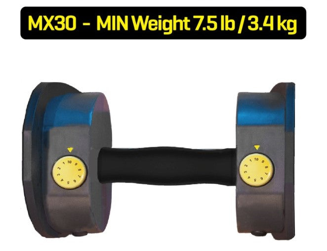MX Select MX30-Rapid Change Dumbbell System min weight