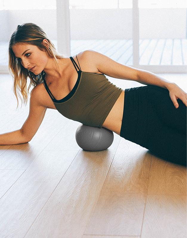 RAD Centre - Inflatable Massage Ball in use floor