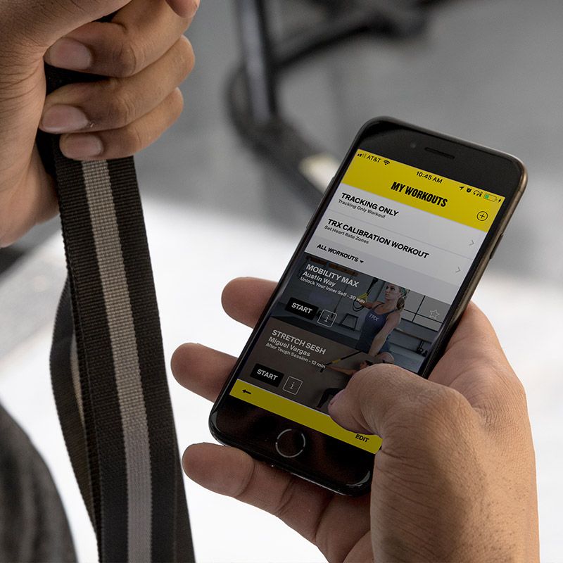 TRX Sweat System app