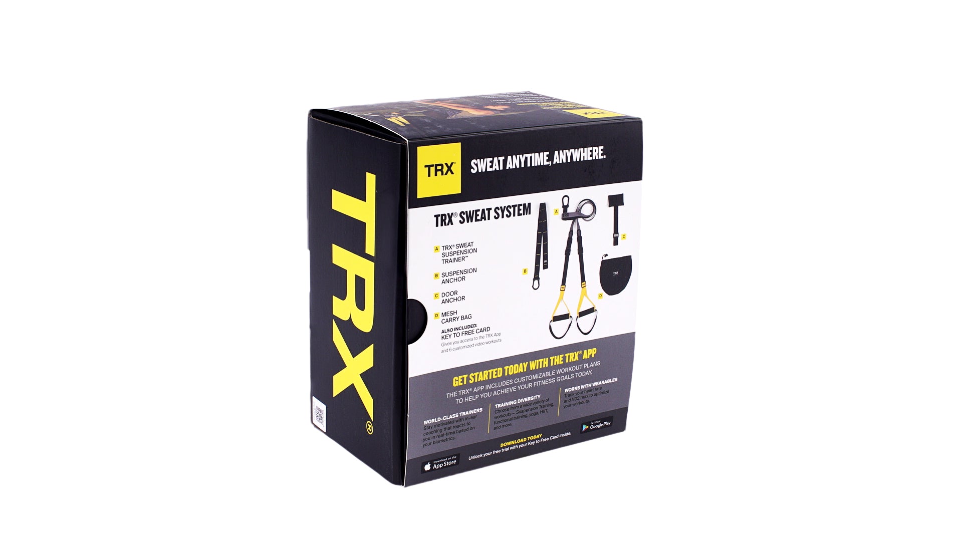 TRX All In One Suspension Training System: Full Body Workouts for Home,  Travel, and Outdoors  Includes Indoor & Outdoor Anchors, Workout Guide and  Video Downloads, Suspension Trainers -  Canada