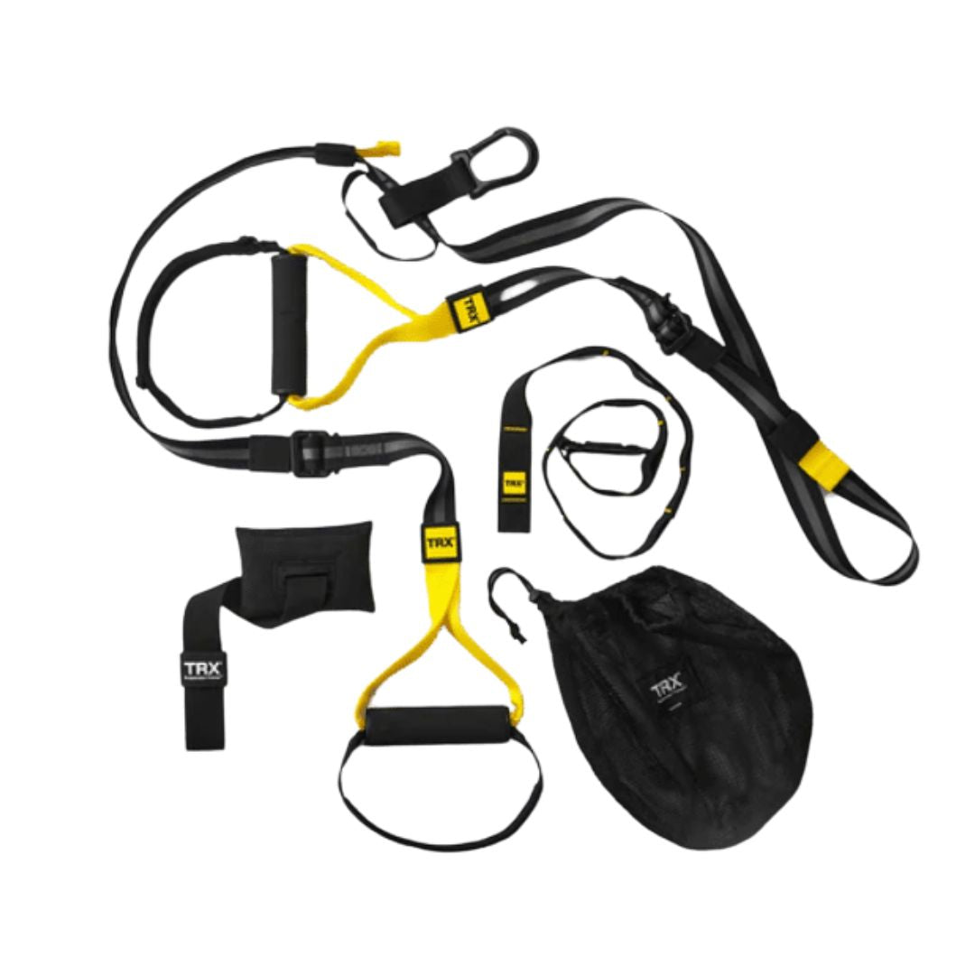 TRX All In One Suspension Training System: Full Body Workouts for Home,  Travel, and Outdoors  Includes Indoor & Outdoor Anchors, Workout Guide and  Video Downloads, Suspension Trainers -  Canada