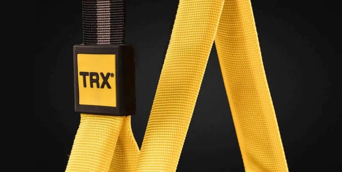 TRX All in One Home Gym Fitness Resistance Strap Suspension Trainer Workout  System w/ Anchors, Guides, and Training Club Access for Beginners and Pros