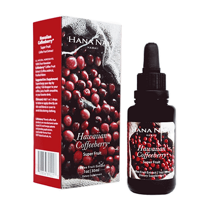 All Natural hawaiin coffee berry skincare serum