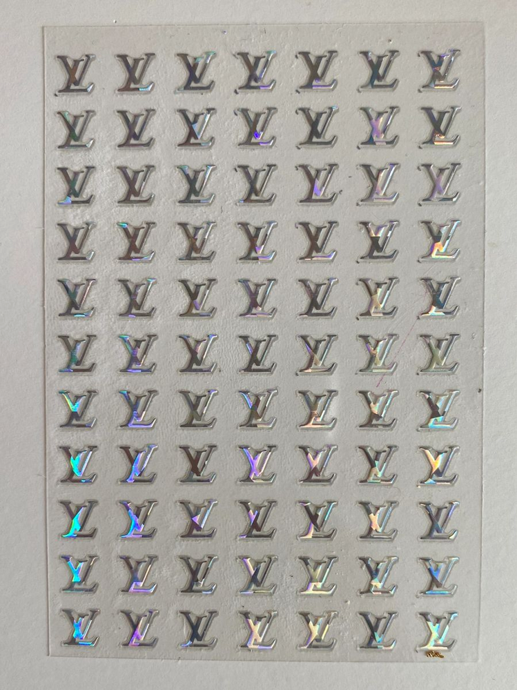 Large LV Sticker Sheet – KK NAILS & BEAUTY