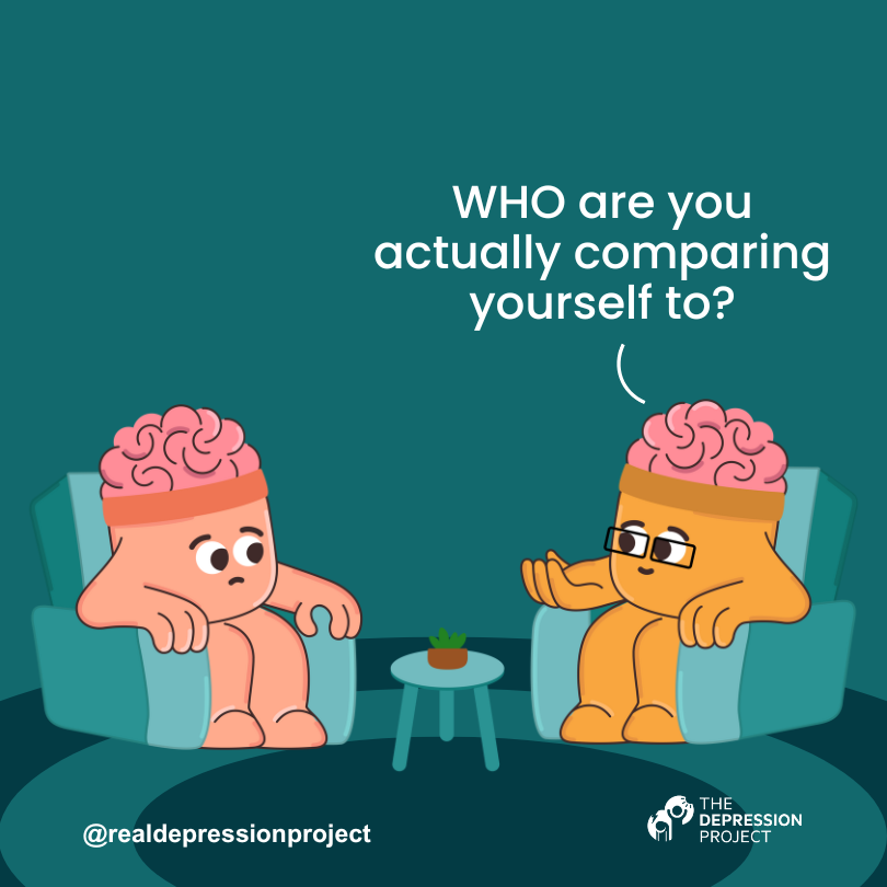 WHO are you actually comparing yourself to?