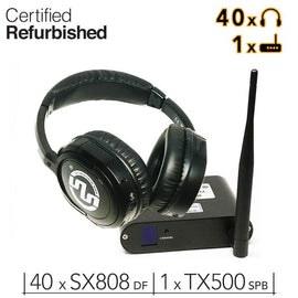 40 SX808 DF Headphones [R] + TX500 Transmitter [R]