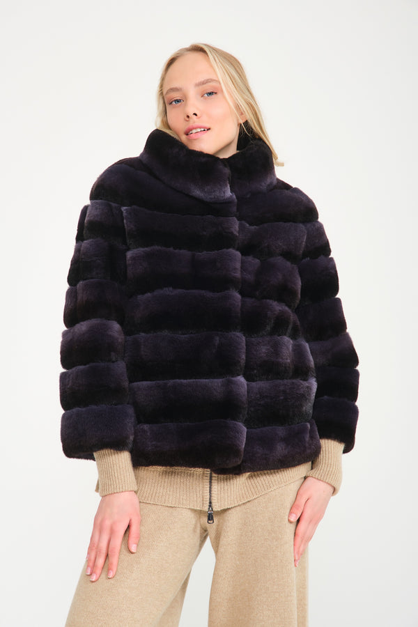 在庫限り thinkfur シンクファー Rex Like Fur Cocoon Coat gefert.com.br