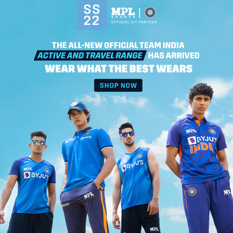 Team India Cricket Jerseys & High Quality Sports Wear – MPL Sports