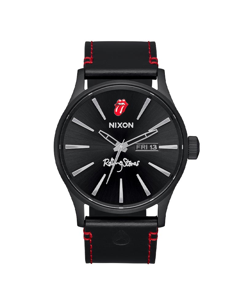 Rolling Stones Sentry Leather All Black