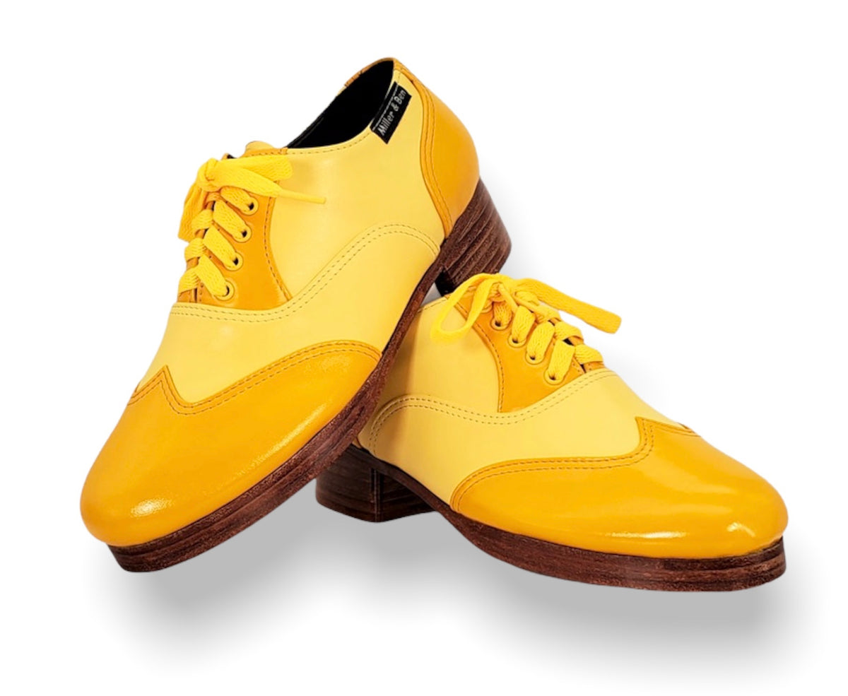 Triple Threat- Yellow & Baby Yellow – Tap Shoes Canada