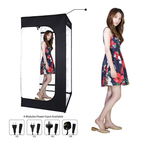 Dimmable Photo Studio Lightbox With 8*LED Light . - Chelle Electronics