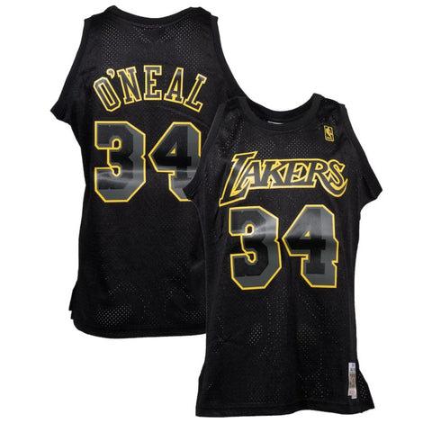 Shaquille O'Neal Men's Los Angeles Lakers Mitchell & Ness Swingman Jersey - Khaki 23 Khaki / S