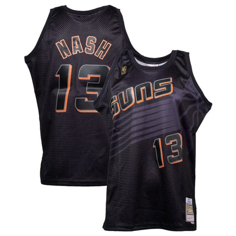 NBA, Shirts, Authentic Nba Orange Phoenix Suns Steve Nash Mens Jersey