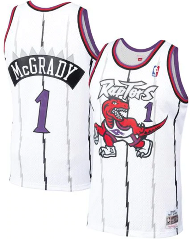 Mitchell & Ness Tracy McGrady Toronto Raptors NBA Swingman 98-99 Jersey -  White