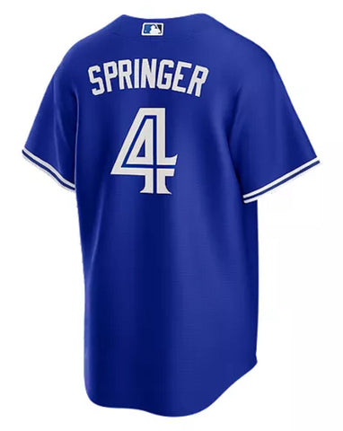 Men's Toronto Blue Jays George Springer Nike Powder Blue Alternate Rep –  The Sports Collection