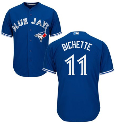 1988 TORONTO BLUE JAYS MAJESTIC THROWBACK JERSEY (ALTERNATE) M