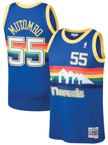 Dikembe Mutombo Atlanta Hawks Mitchell & Ness NBA 1996-1997