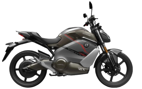 E-Motorrad SUPER SOCO TS Streethunter 75 km/h ohne Hintergrund