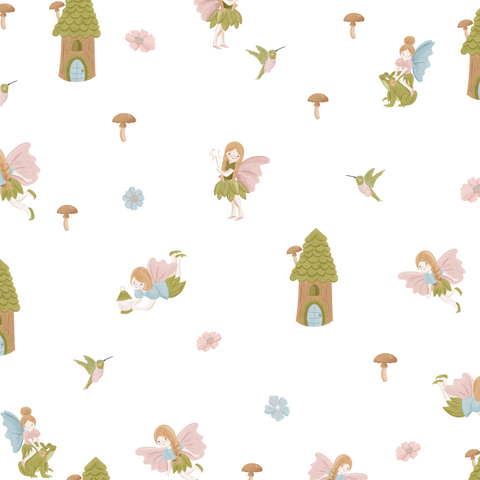 Fairy wall decals fabric non toxic