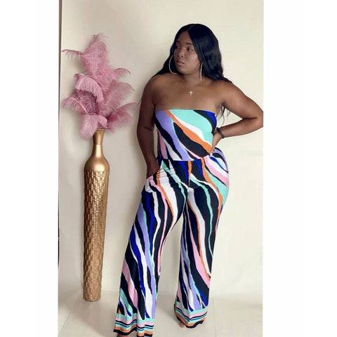 Pastel color jumpsuit