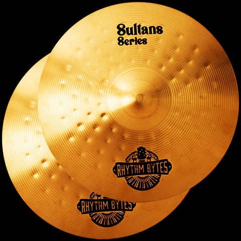 14" High Hats - Sultans Series - Rhythm Bytes