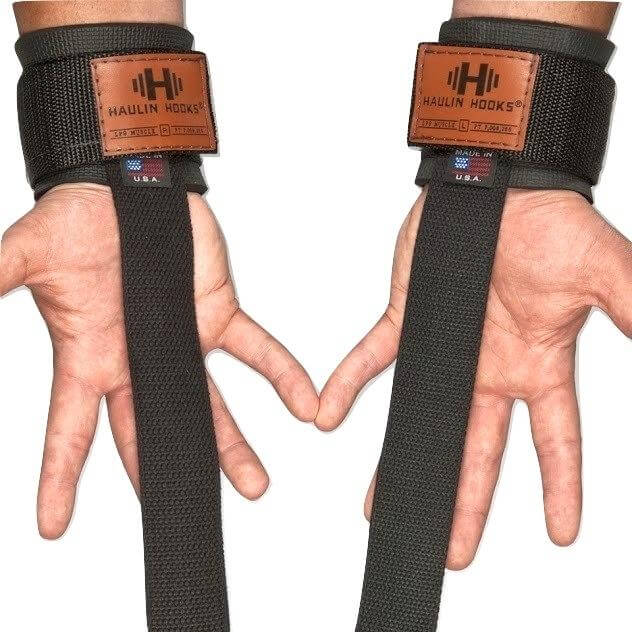 Dioche Lifting Straps Hooks,Power Lifting Hooks,1Pair Workout Wrist Hooks  Lifting Pull-up Strap Hooks Weightlifting Non-slip Grips Wristband Power  Training 