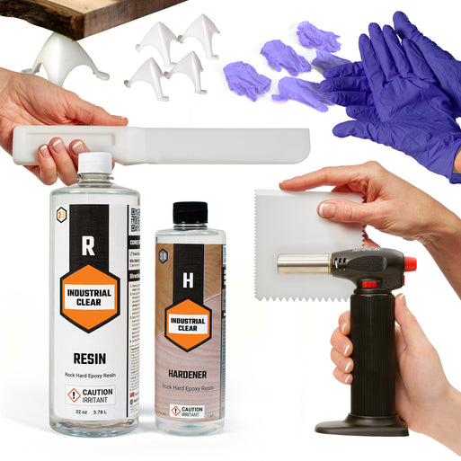 Clear Epoxy Resin Kit For Table Tops, Wood, Bar Tops & More: 1.5