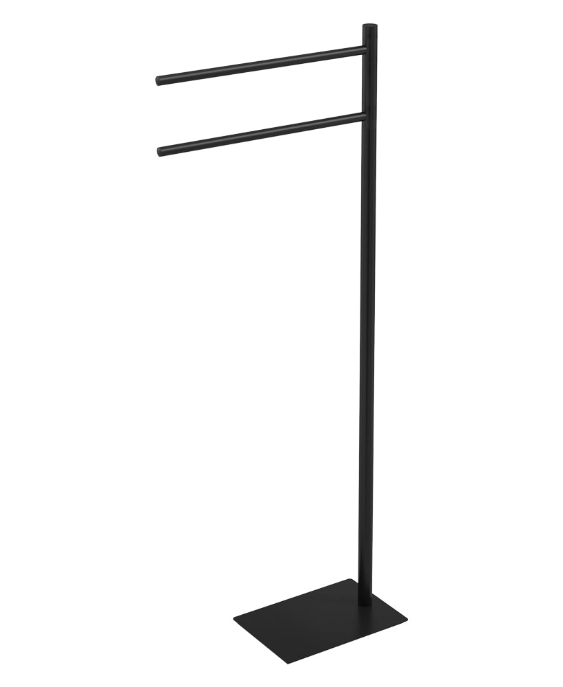 Aster Towel Stand Black - Plumb4Less product image