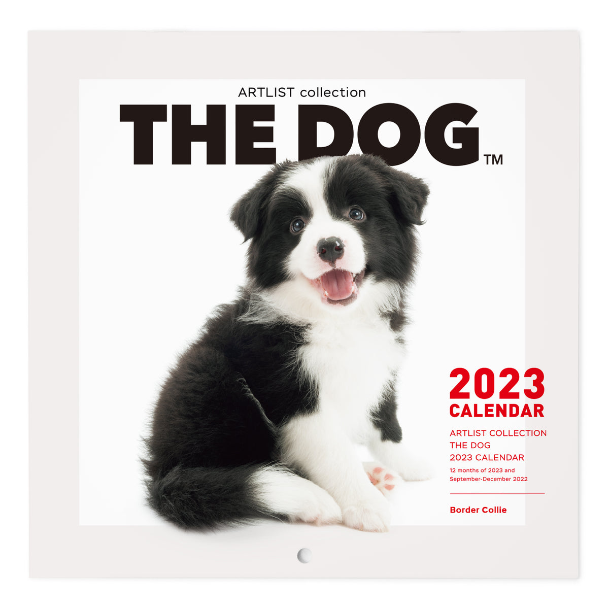 The Dog 23年 カレンダー ミニサイズ ボーダーコリー The Dog Store The Dog公式オンラインショップ