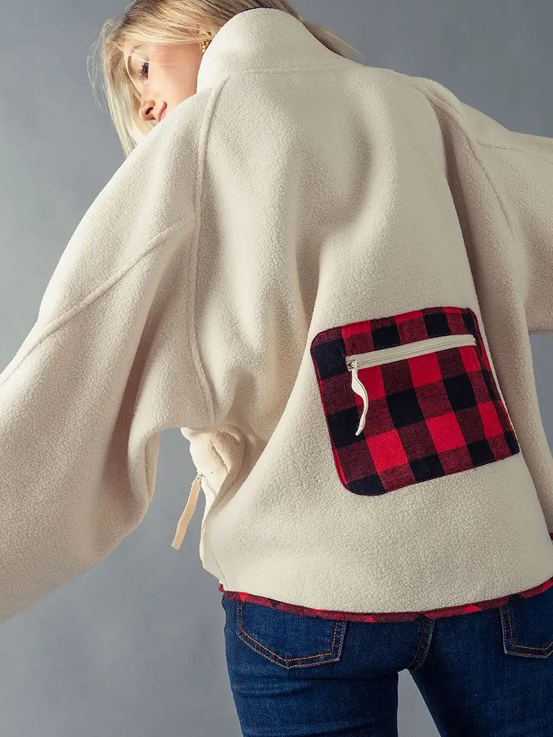 SALE-Sherpa Fleece Jacket