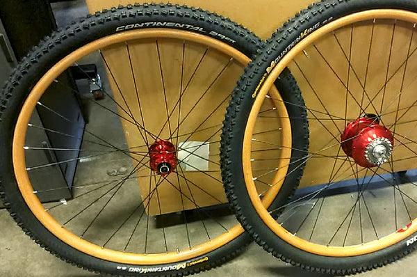 Ghisallo rims add beechwood to the mix.