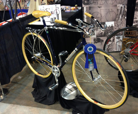 "Best City Bike" Award went to a Konno dream bike with Ghisallo rims.