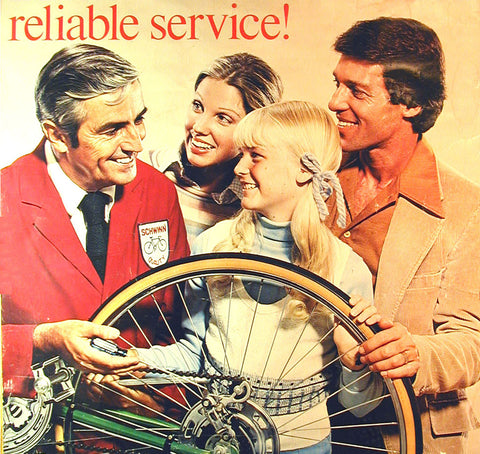 Grampa is a bike mechanic!